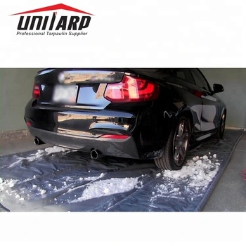 Protezione per pavimenti per garage per impieghi pesanti 7′9′′*16′ PVC Car Wash Snow Tappetino di contenimento fusione