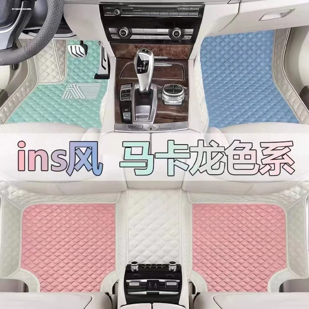 New Design All Weather Washable 3PCS Full Set 7D TPE Car Foot Mat