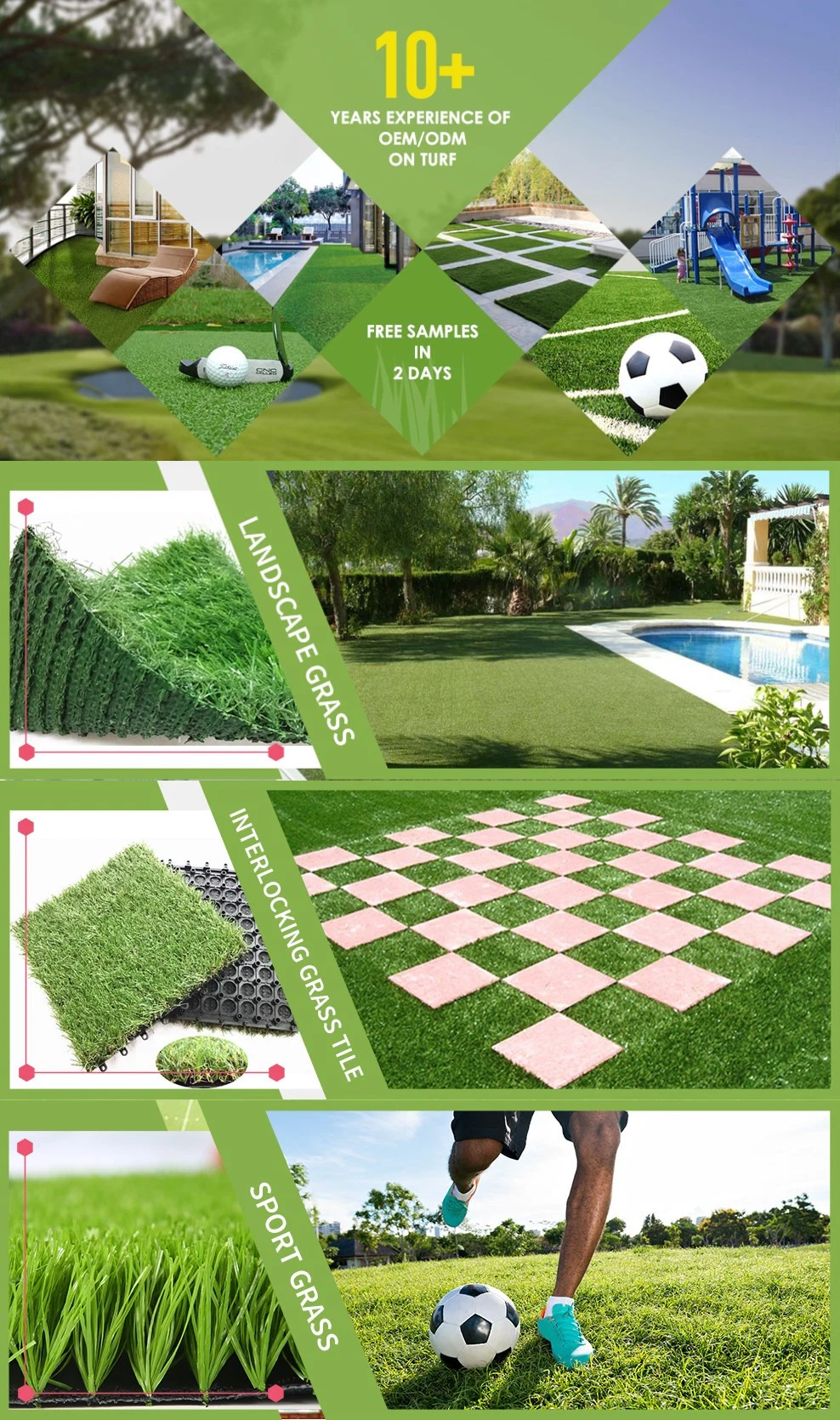 Grass Mat for Car Green Lawn Artificial Grass Carpet Grass Garden
