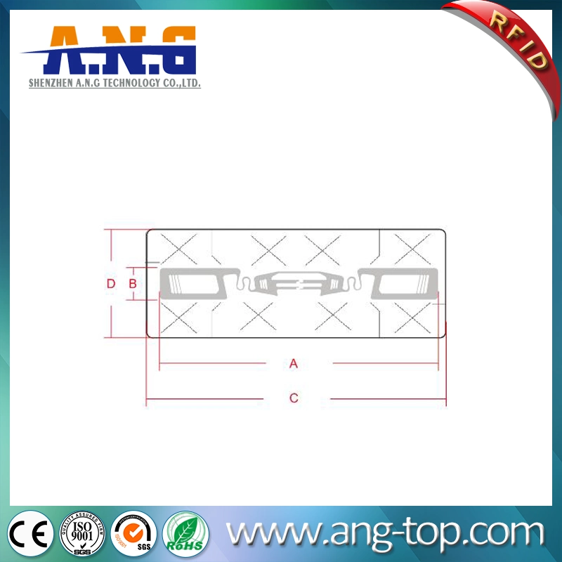 Long Range RFID UHF Windshield Label RFID Parking Tag