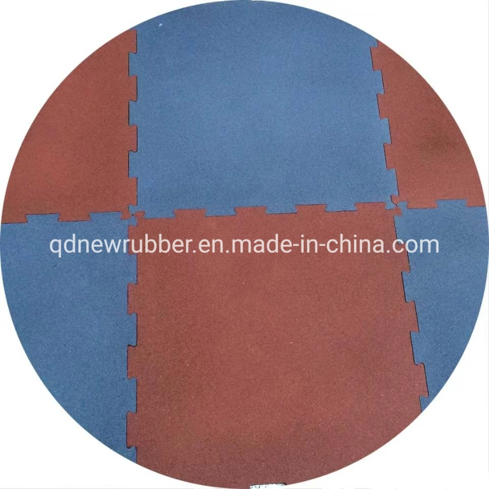 Interlocking Kindergarten Rubber Mat by Pin