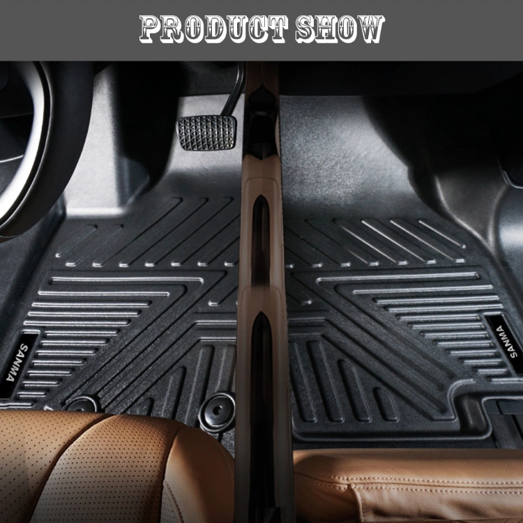 High Quality 100% Pure Raw Material All Weather Custom 5D Right Hand Car Carpet Luxury Odorless Waterproof TPE Car Floor Mats Case for Nissan X-Trail T32 Rhd