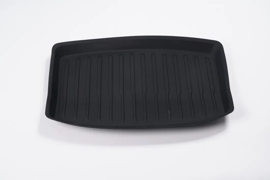 Rear Storage Box Mat Fit for Tesla Model 3 Highland All Weather Rear Trunk Mat Cargo Mat Cargo Liner Trunk Liner Interior Accessories