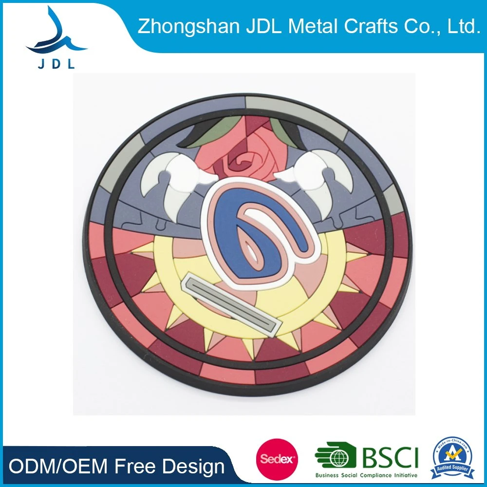 Manufacturer Promotion Customized 3D Placemats Raffia Woven Mat Cast Iron Trivet Sublimation Leather Coaster