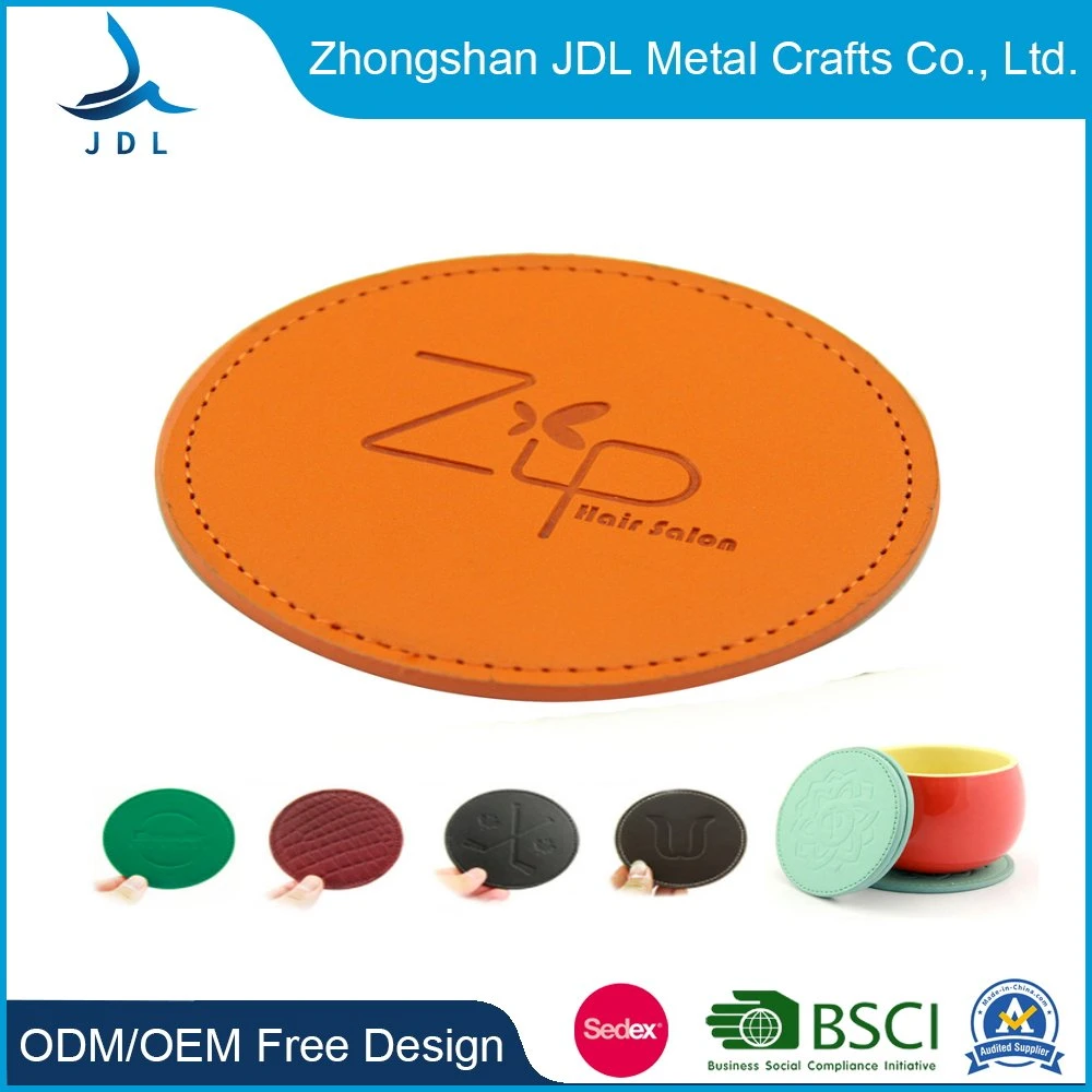 Manufacturer Promotion Customized 3D Placemats Raffia Woven Mat Cast Iron Trivet Sublimation Leather Coaster