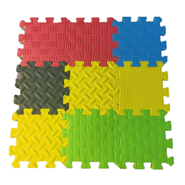 1mtr 2cm 2.5cm 3cm 4cm Thickness Various Texture High Density Sport Exercise Outdoor Floor EVA Foam Carpet Tatami Puzzle Mat