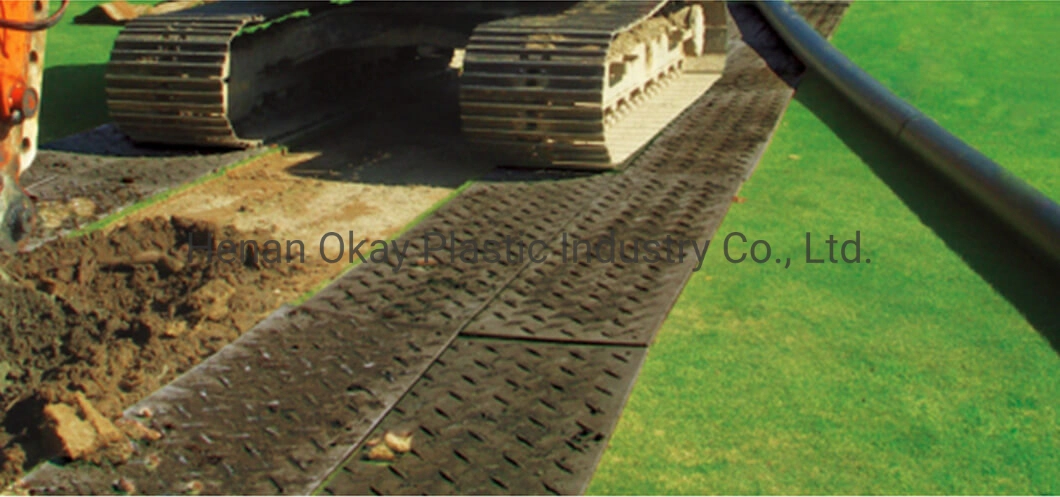 Superior HDPE Affordable Rubber Ground Protection Mats