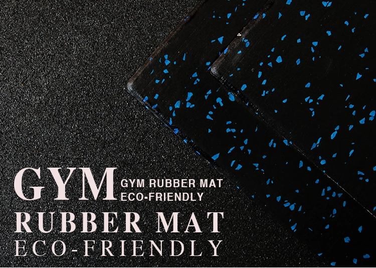 Manufacturer High Density Non-Toxic Gym EPDM Mats Rubber Flooring Tiles Rubber Mat