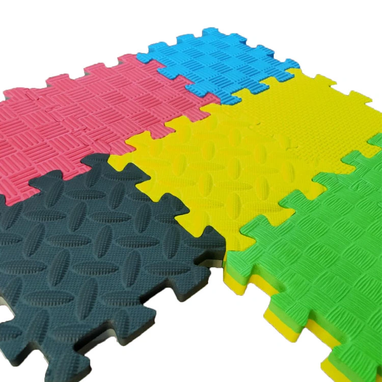 1mtr 2cm 2.5cm 3cm 4cm Thickness Various Texture High Density Sport Exercise Outdoor Floor EVA Foam Carpet Tatami Puzzle Mat