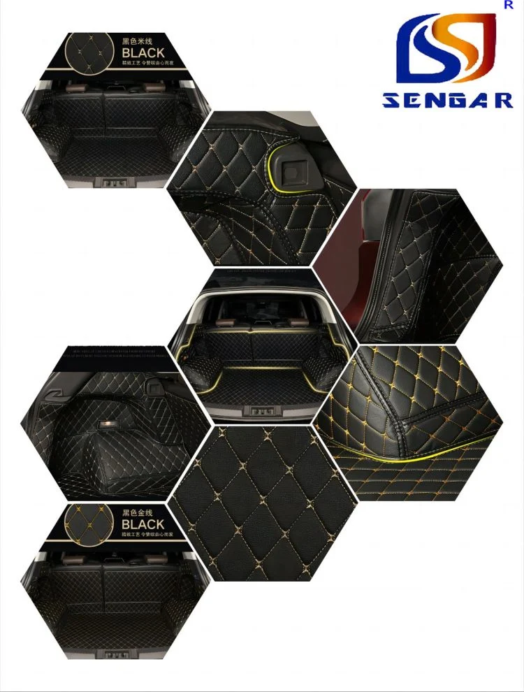 SENGAR Brand Factory Production Fashion Luxury Universal 5D Trunk Mat