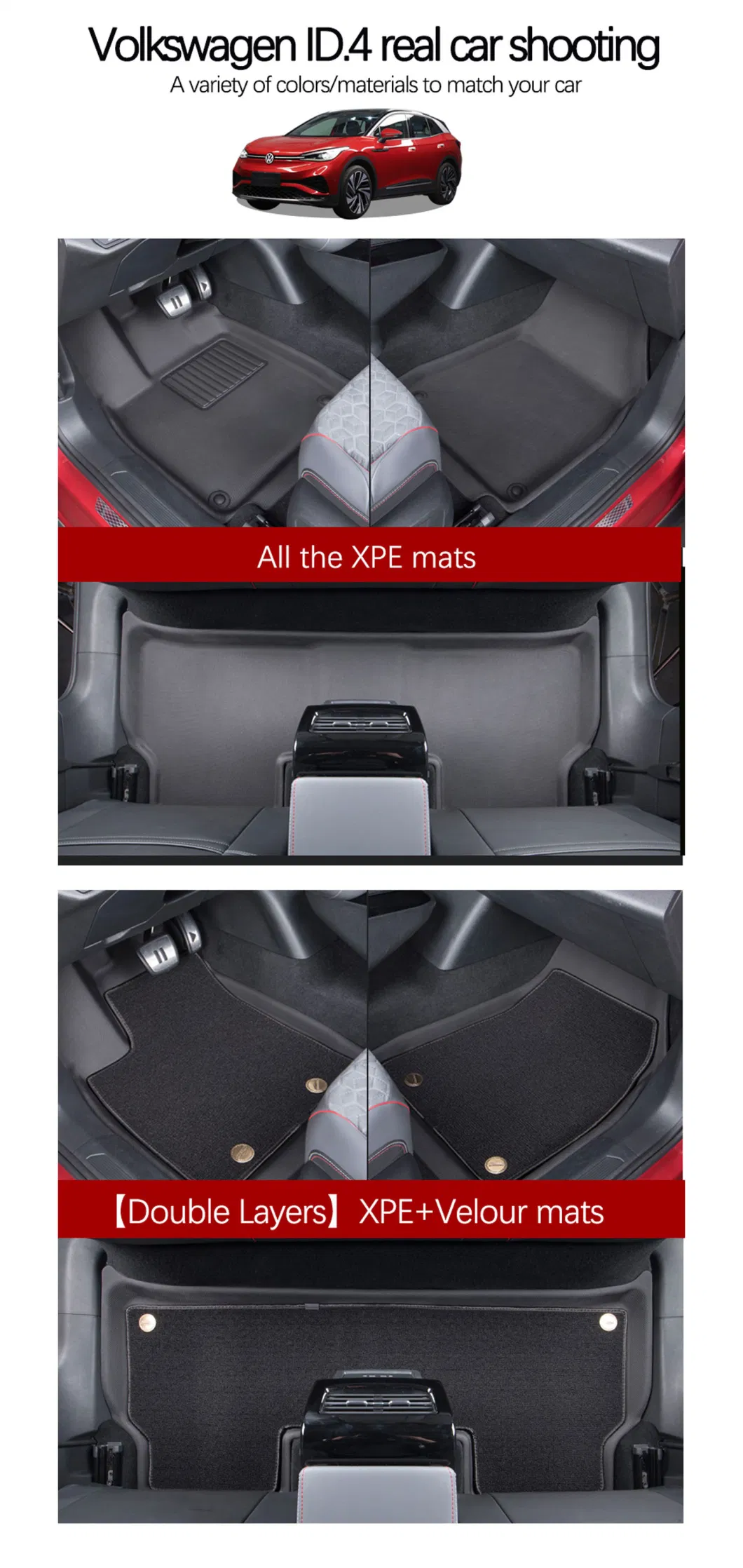 Custom Fit 3D Floor Liners Car Interior Accessories All Weather Floor Mats