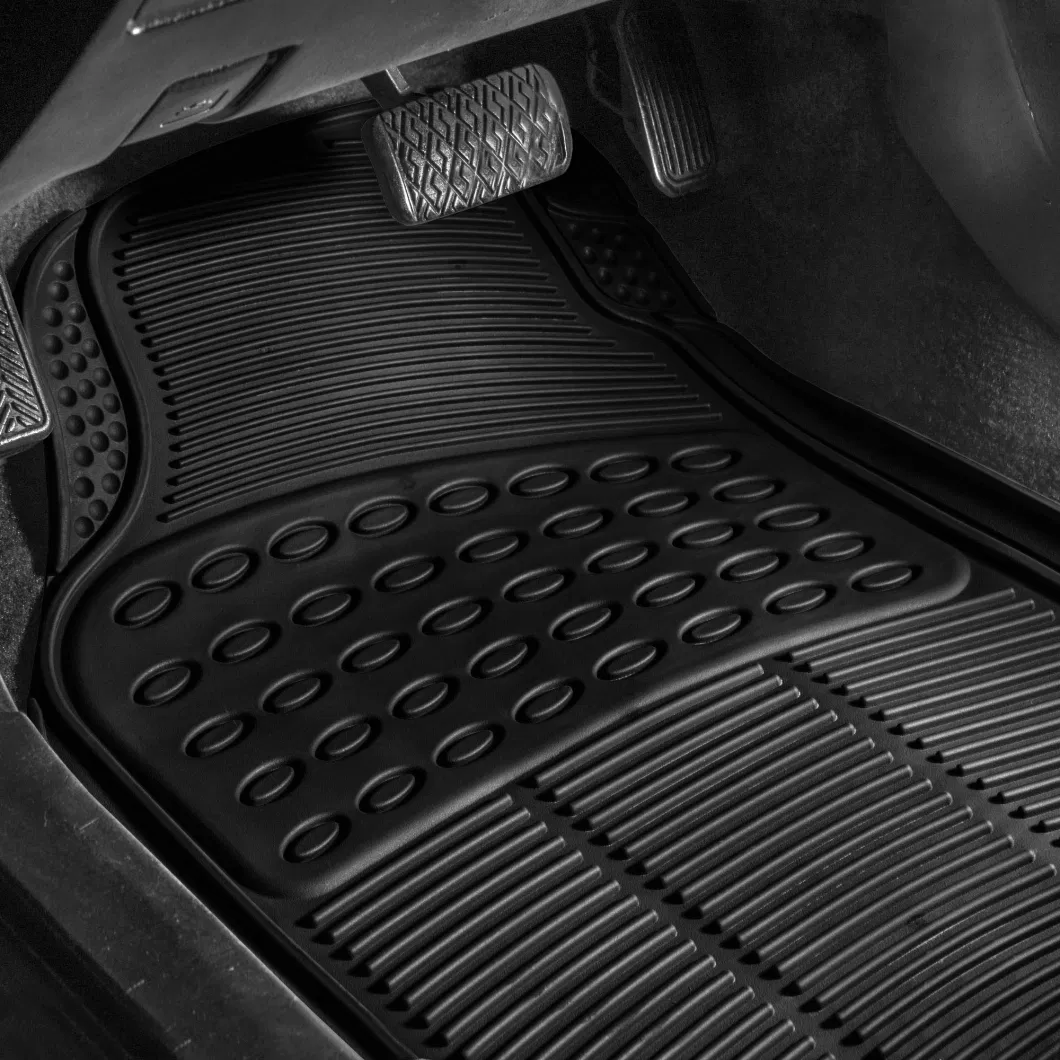 Automotive Floor Mats Heavy Duty Rubber Floor Mats for Cars Universal Fit Full Set Climaproof Floor Mats, Trimmable Floor Matsautomotive Floor Mats