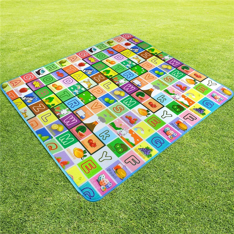 Kids Carpet Playmat Car Rug City Life Educational Road Traffic Carpet Multi Color Play Mat Large 60 Inch 32 Inch
