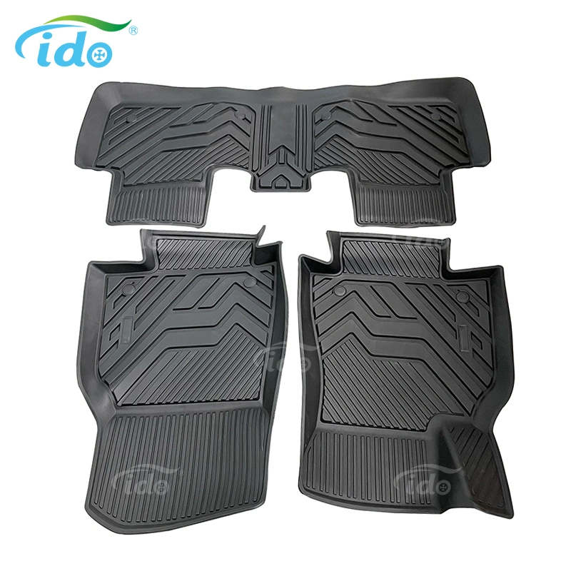 3 Pieces 3D 5D Luxury Full Set Inner TPE Car Floor Mat for Tesla Model Y