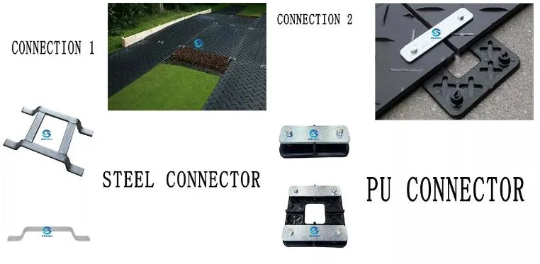 High Quality HDPE/UHMWPE Temporary Black Cover Car Roat Ground Protection Mat