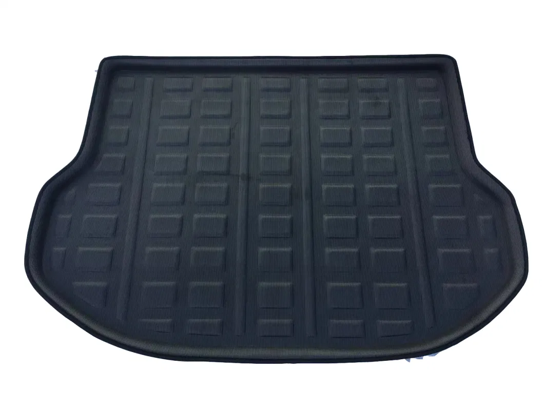 Car Trunk Mat Eco-Friendly TPE Material High Quality Interior Car Accessories 3D Car Boot Mat for