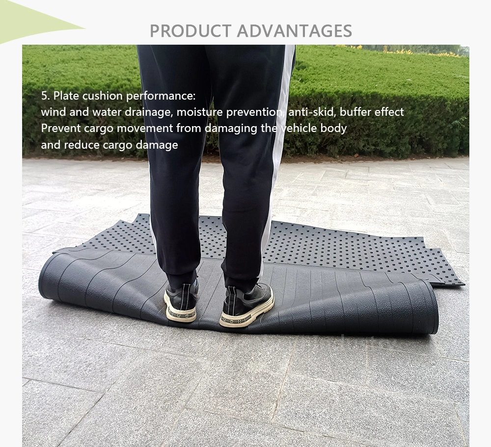 Heavy-Duty Rubber Cargo Box Liner Truck Bed Mat for Pickup Dodge RAM1500