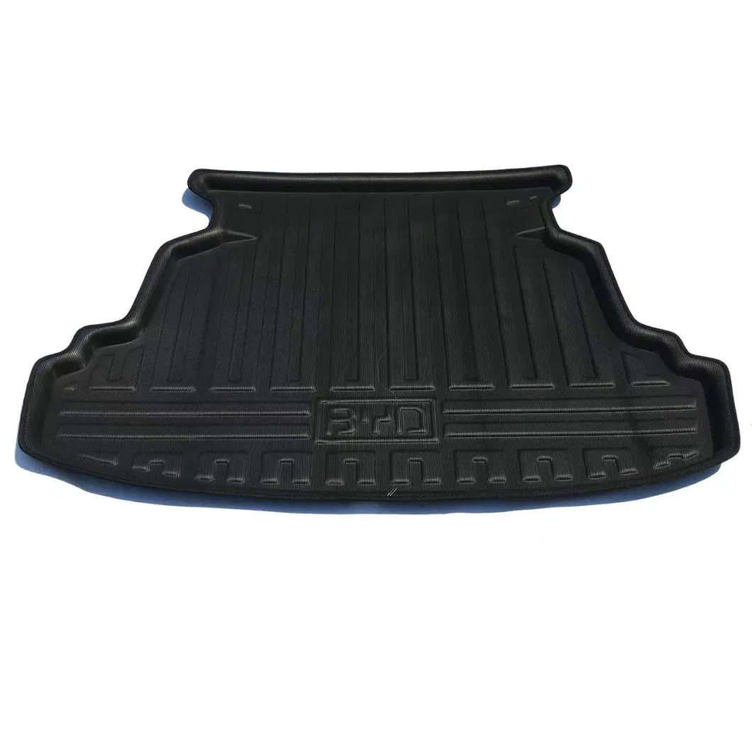 Durable TPE Trunk Mats - Waterproof Car Mats Set