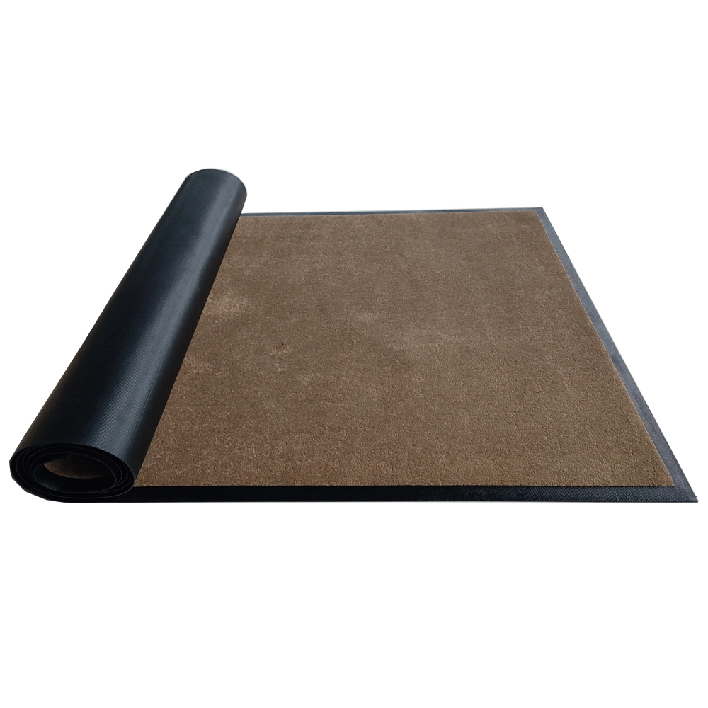 Machine Washable Rubber-Backed Nylon Carpet Entrance Mat