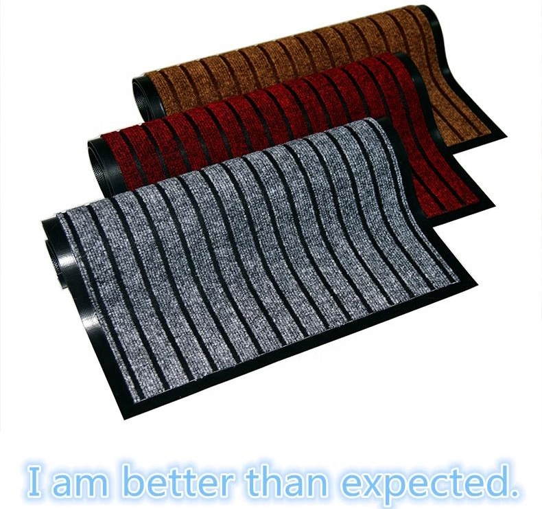 Car Patio Outside Used Customized Size and Shape Seven Striped Door Mat