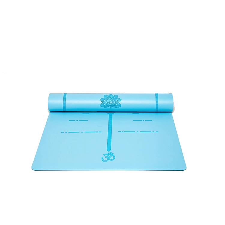 High Quality Light Carrying Waterproof PU Anti Slip Natural Foldable Yoga Mat