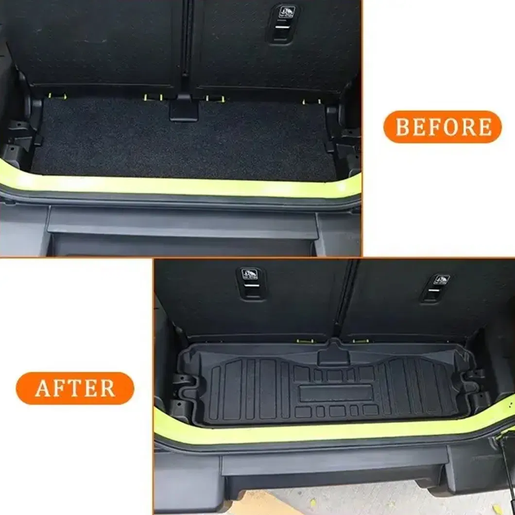 Car Accessories Interior Rear Trunk Mat for Suzuki Jimny 2019+