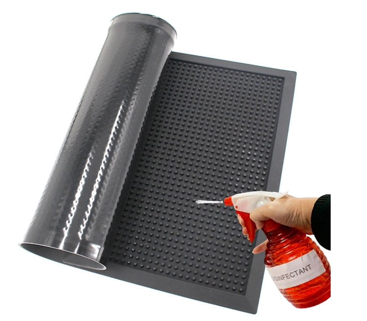 Hot Sale Durable Shoes Feet Boots Sanitizing Disinfection Doormats Tray Rubber Mats for Sanitizer Using