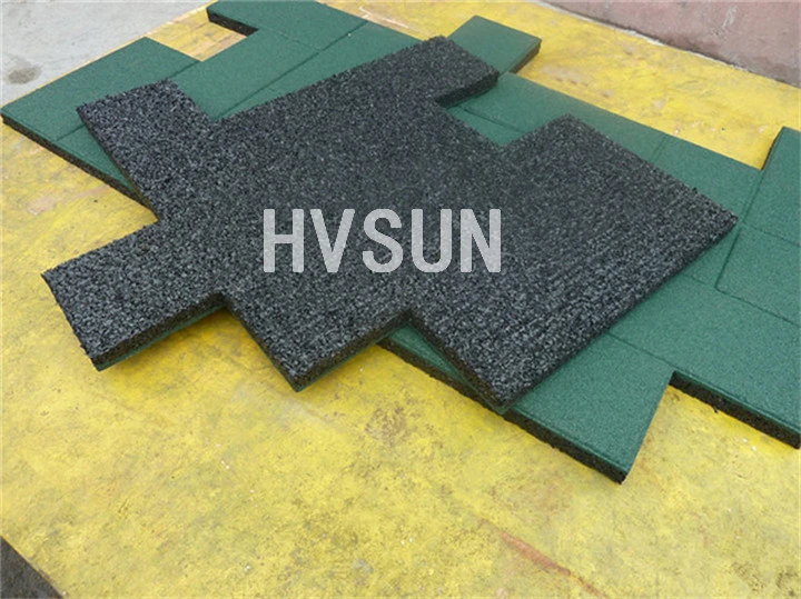 Durable and Hot Sales Sidewalk Rubber Mats for Abrasion Resistant Antislip Flooring Tiles