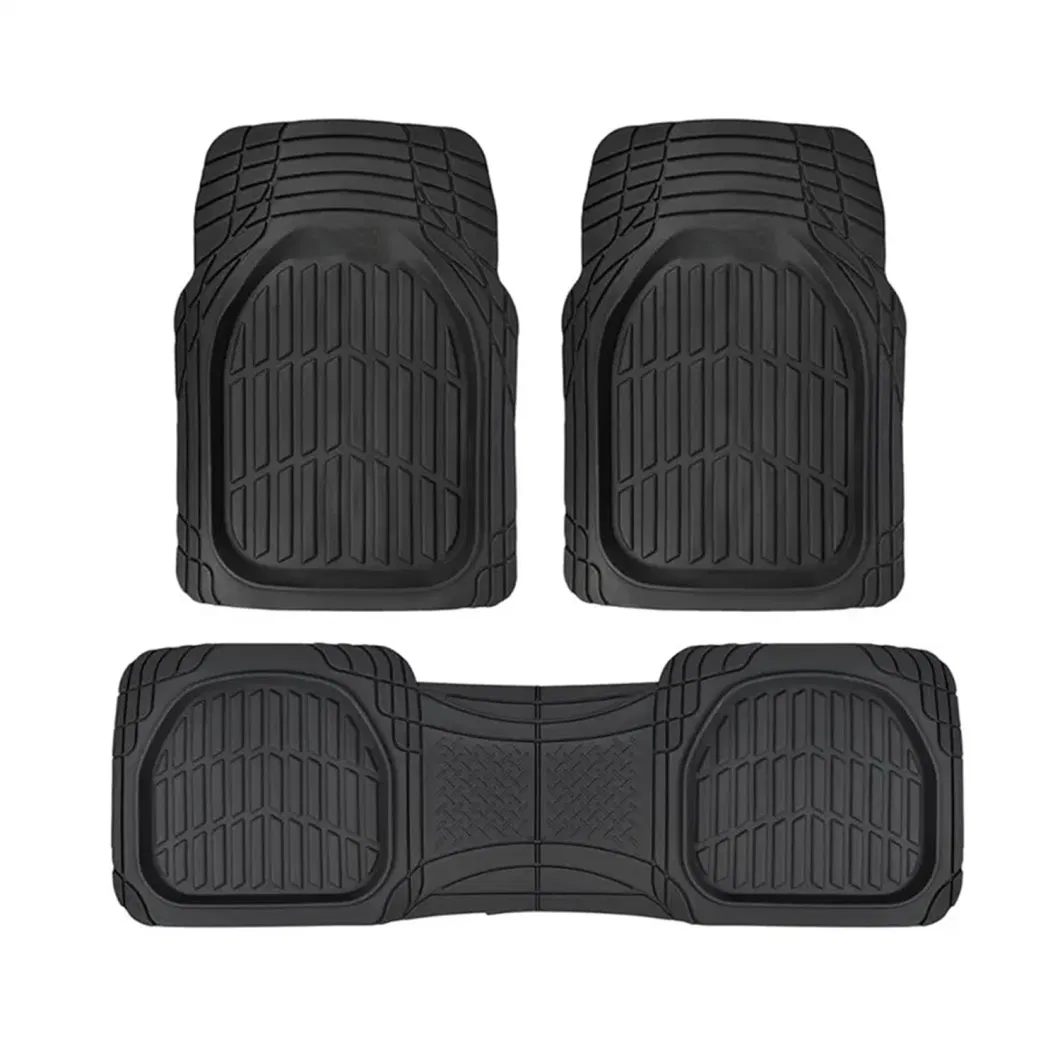 Universal Black Rubber Car Floor Mats