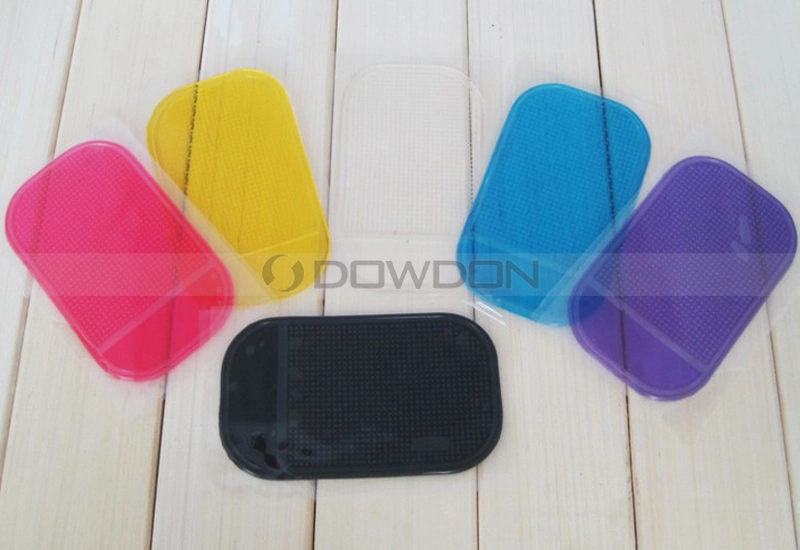 Colorful Slim Anti Slip Mobile Phone Soft Car Sticker Pad