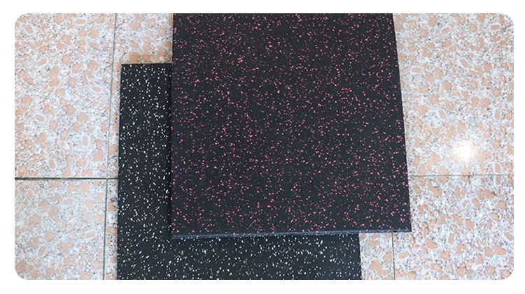 China Factory Gym Flooring Manufacturer Heavy Duty Rubber Mat for Fitness Equipment