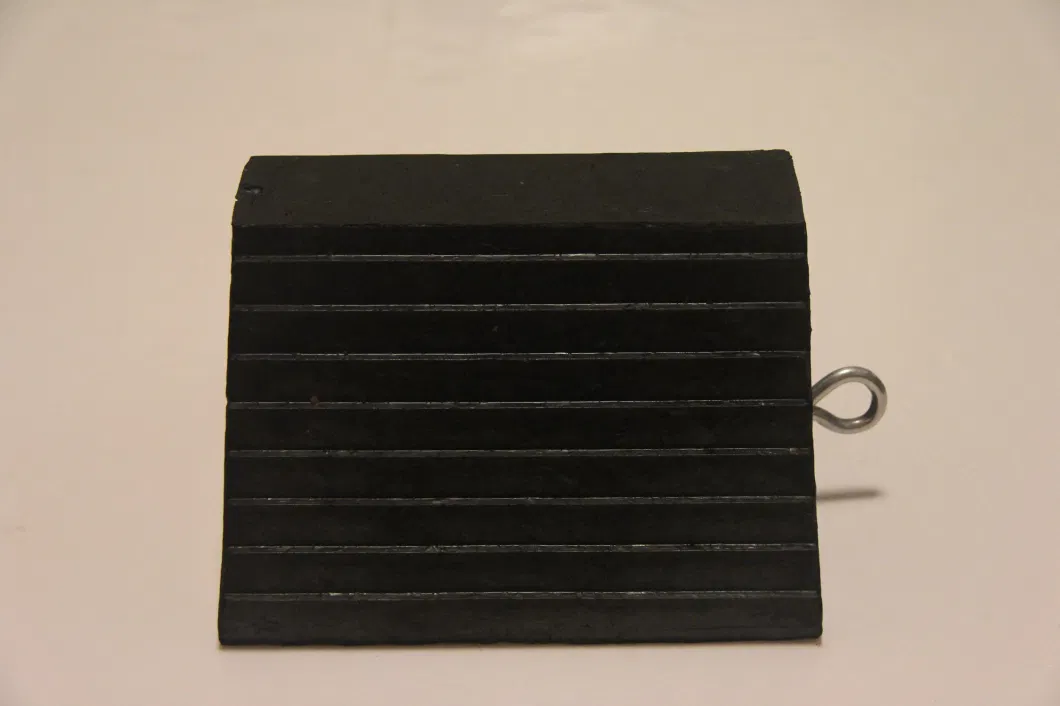 Custom Made Heavy Duty Truck Part and Equipment Rubber/Plastic Wheel Chock