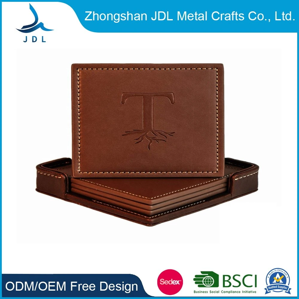 Manufacturer Promotion Customized 3D Placemats Raffia Woven Mat Cast Iron Trivet Sublimation Leather Coaster