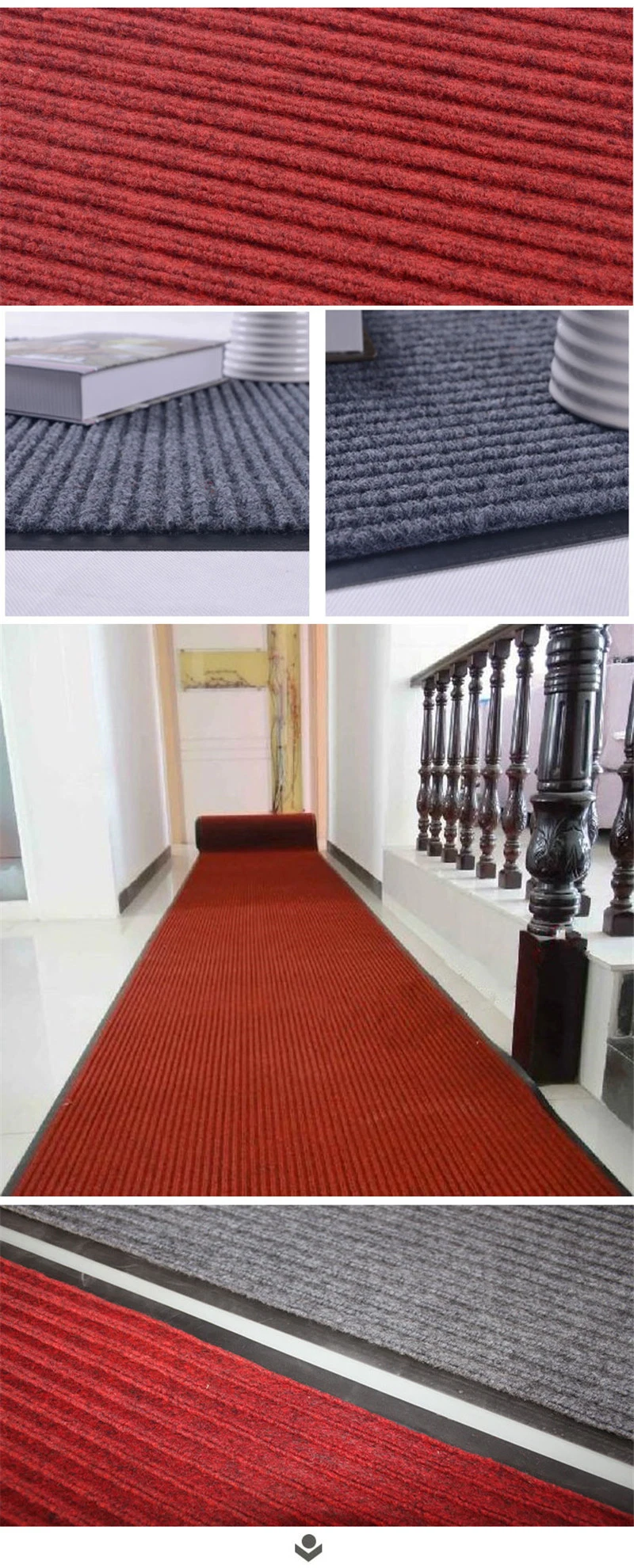 Hot Sale Spiral Stair Mat Carpet Stair Treads