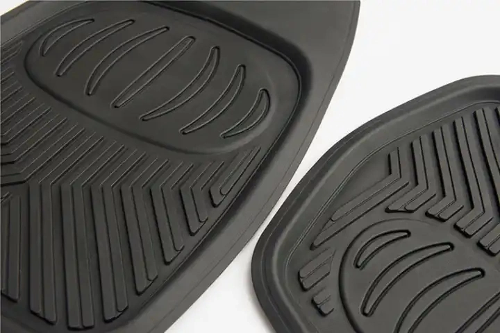 Durable Watermelon Basin Pure Black Car Mat