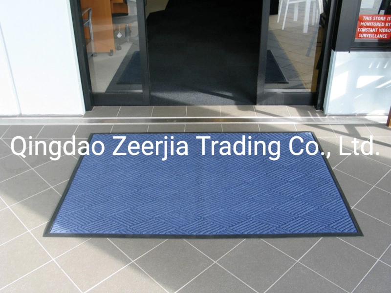 2&prime; X 3&prime; Nylon Print Logo Carpet Entrance Mat with Rubber Backed 5-7mm