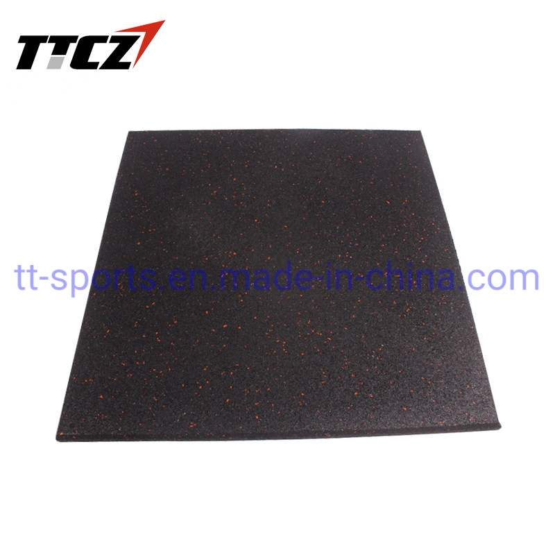 Durable Black Color Gym Rubber Flooring Rubber Mat of Gym