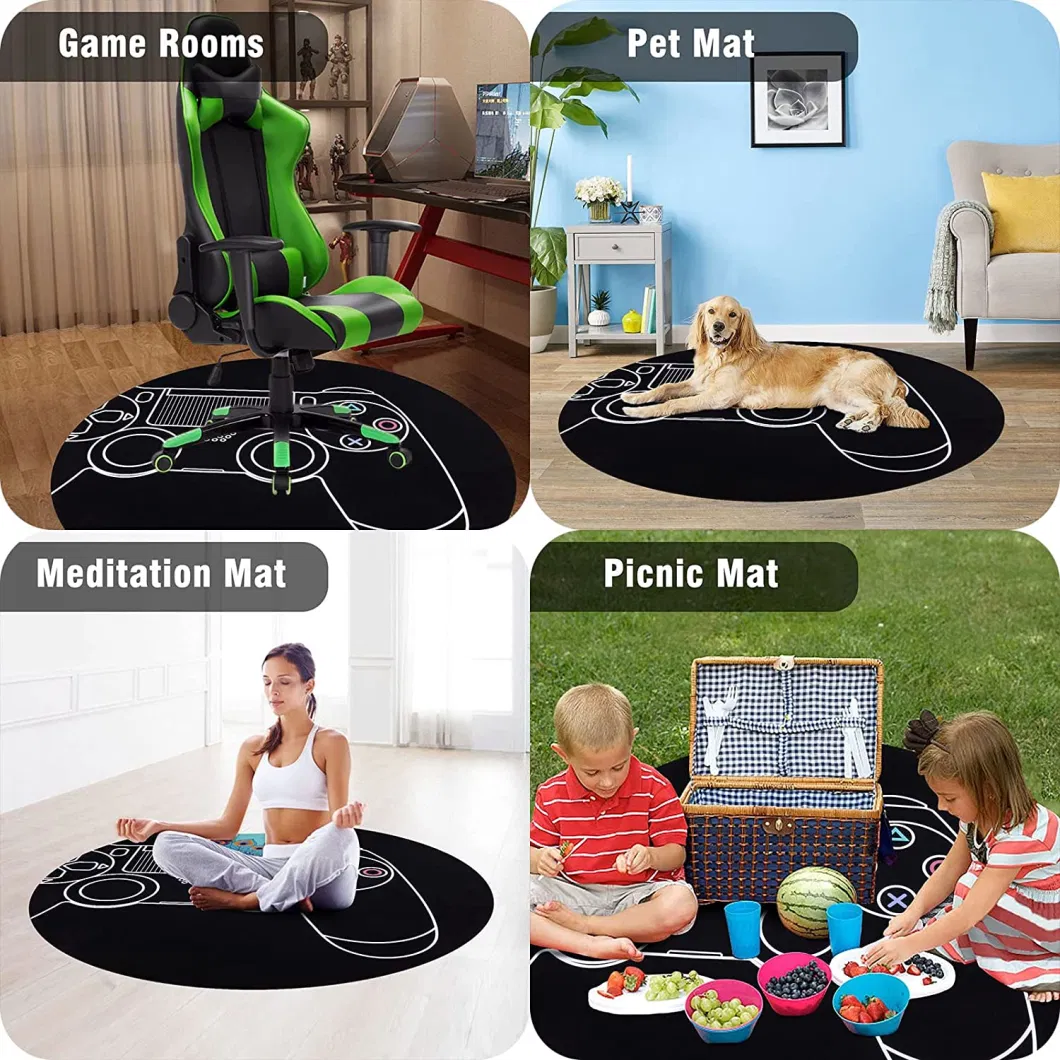 Gaming Chair Mat Playing Chair Mat for Hardwood Floor Floor Mats for Office Chair Computer Gaming Desk Mat for Rolling Chair Non-Slip Mat Rug Carpet