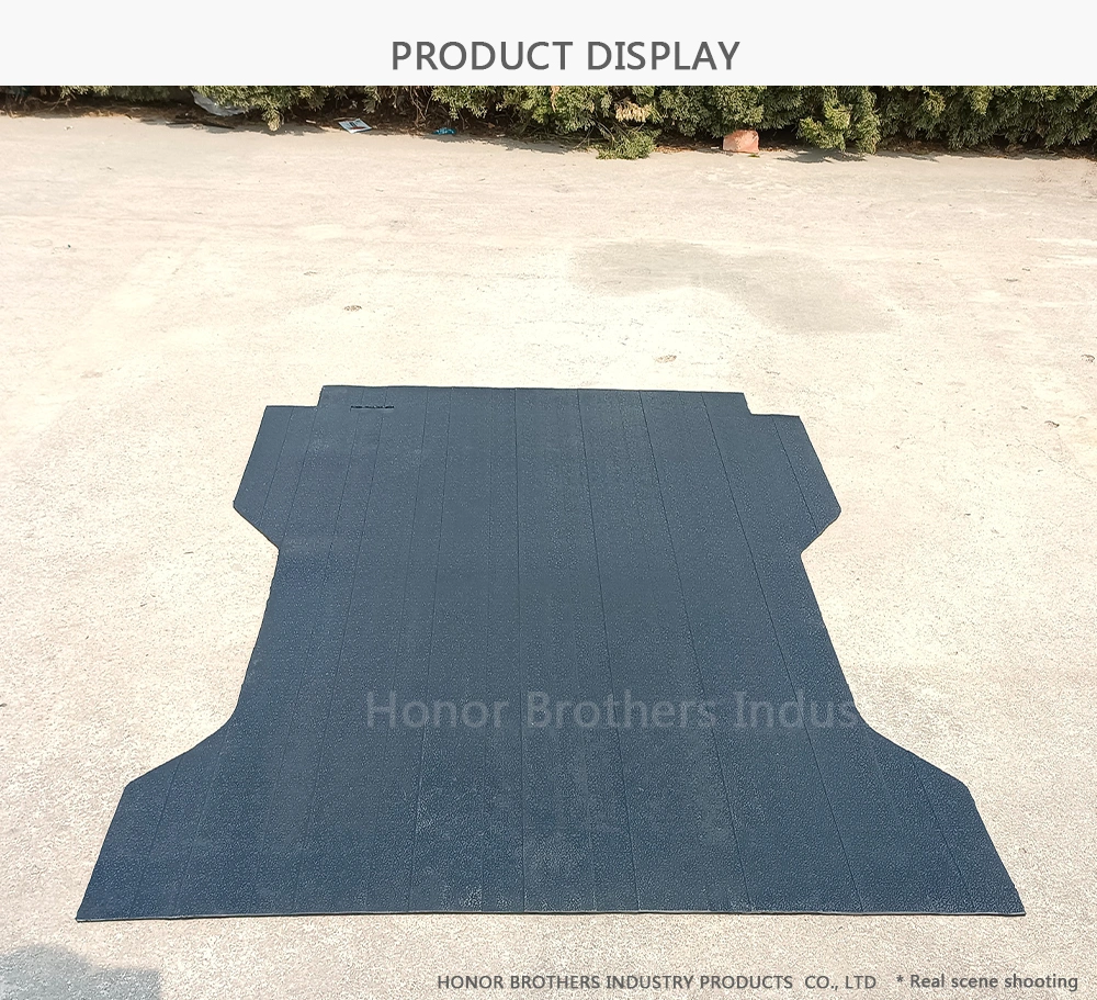 Durable Cargo Impact Protection Rubber Pickup Truck Bed Mat for Toyota Tacoma