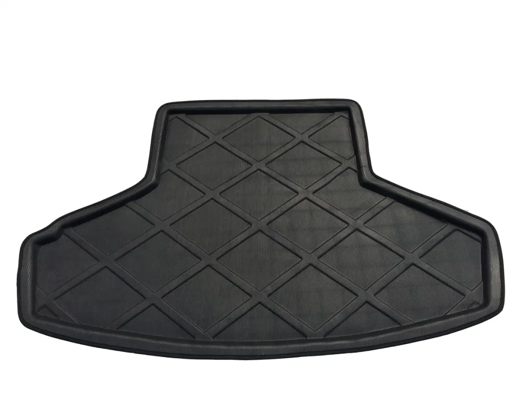 Car Trunk Mat Eco-Friendly TPE Material High Quality Interior Car Accessories 3D Car Boot Mat for