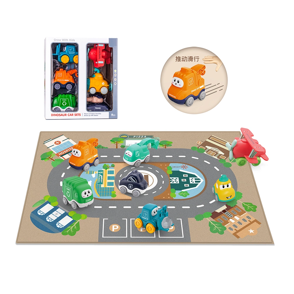 Educational Toy Games Blanket Friction Dinosaur Car Cartoon Baby Play Mat