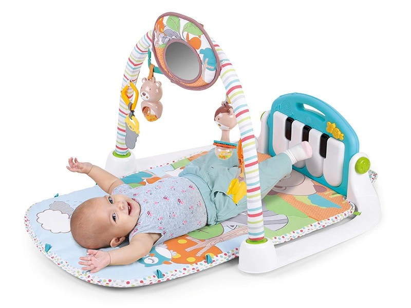 Sleeping Toy Baby Fitness Pedal Piano Baby Gym Play Mat with Music
