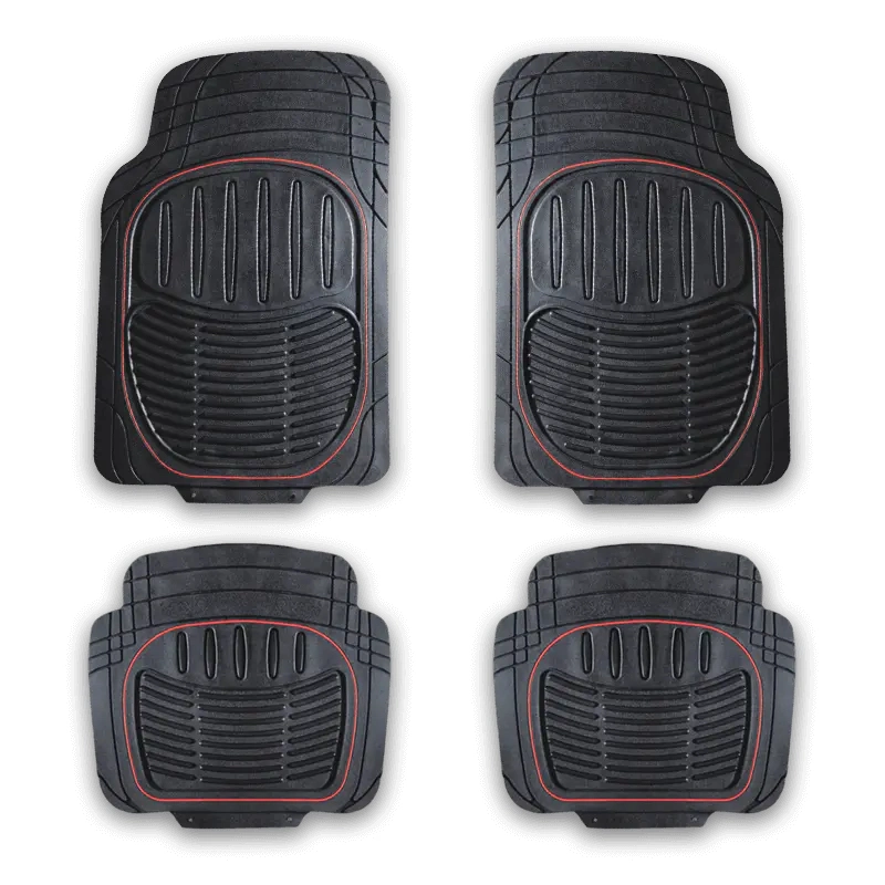 Universal Heavy Duty Rubber Mats Fit Automotive Car Floor Mats