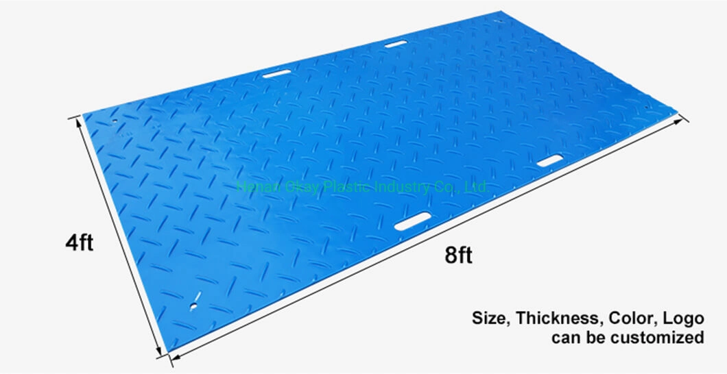 Superior HDPE Affordable Rubber Ground Protection Mats