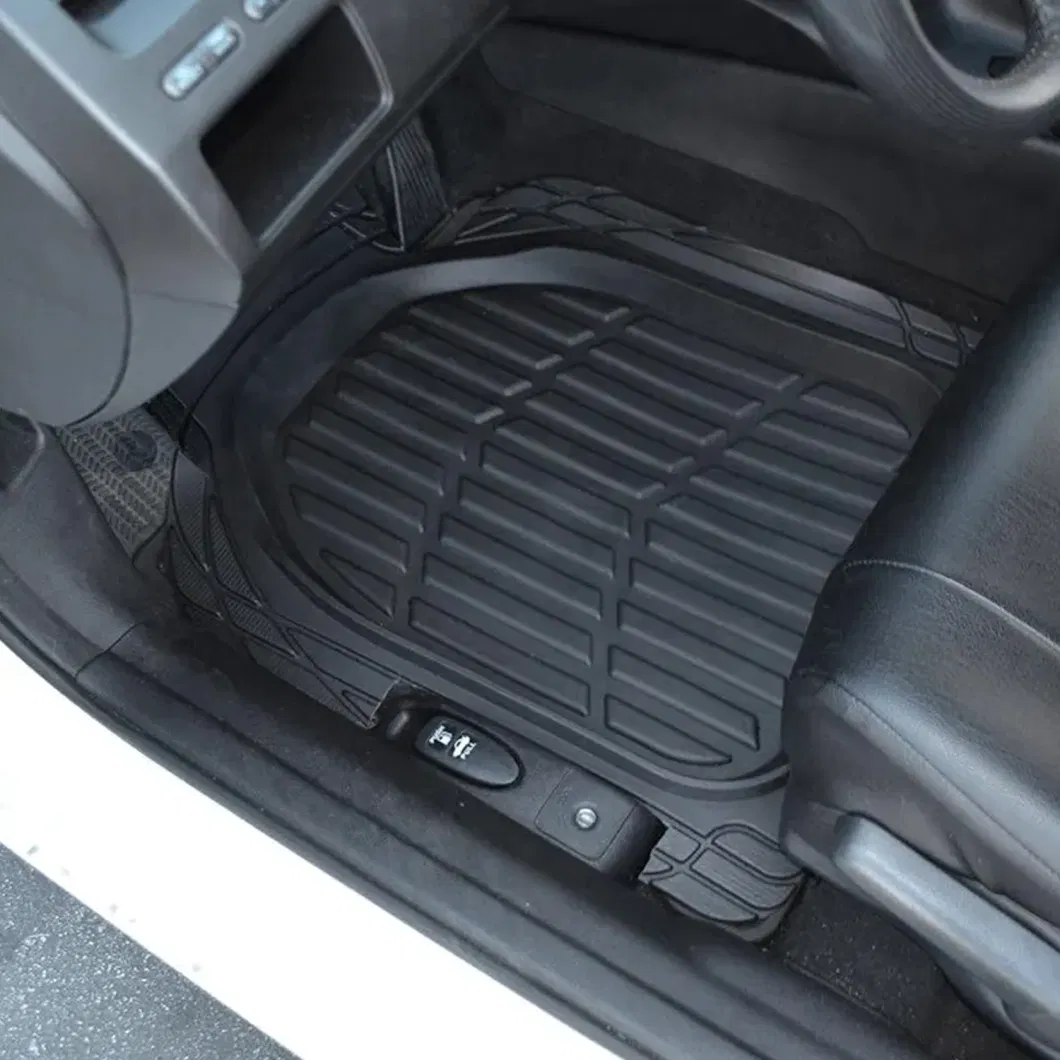 Universal Black Rubber Car Floor Mats