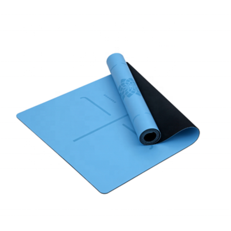 High Quality Light Carrying Waterproof PU Anti Slip Natural Foldable Yoga Mat