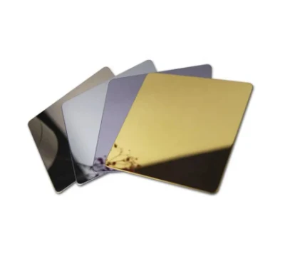 Stainless Steel Sheet of 430 420 316 304 1mm Thickness Color Inox Mirror Finish for Decoration