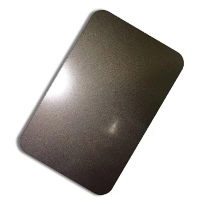 4′x8′ Black Titanium Sand Blast Stainless Steel Sheet Plate Price