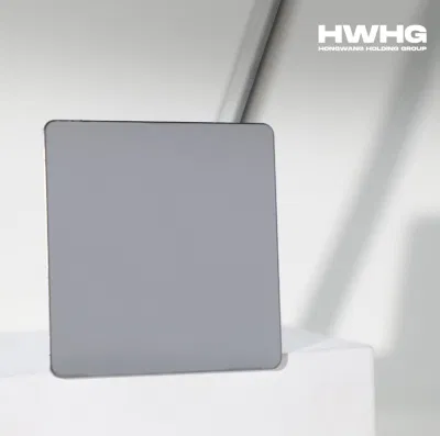 Factory Price 304 Mirror Polished Grey Metal Plate Stainless Steel Sheet for Wall Covering Panels