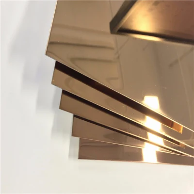 Food Grade Stainless Steel Plate 304 Color Stainless Steel Sheet Gold Mirror 316 Stainless Steel Sheet